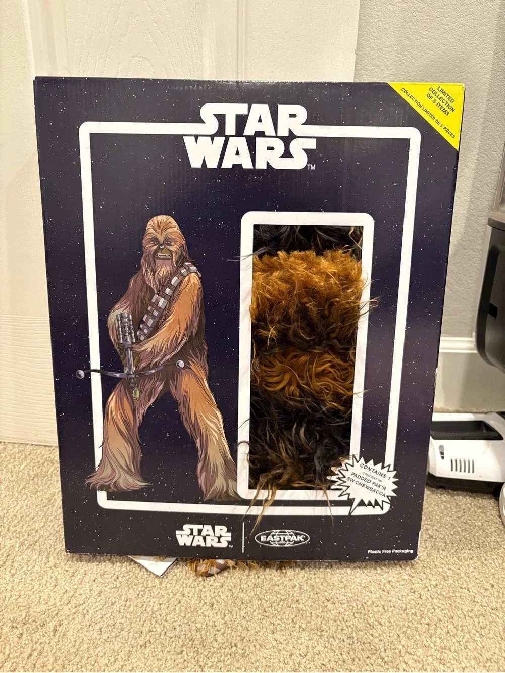 Eastpak Star Wars Chewbacca Backpack Rare New